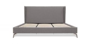 Cama King Size Riuk Gris