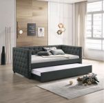 Daybed Individual con Cama Baja Romona Gris