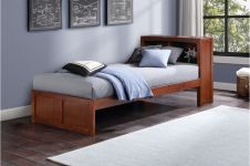Cama Individual Teddy Nogal