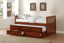 Cama Individual Teddy Nogal