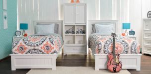 Recámara Individual Jackson Blanca