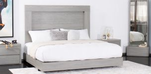 Cama King Size Constanza Gris