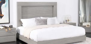 Cama Matrimonial Constanza Gris