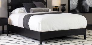 Base de Cama Matrimonial Greco Negro