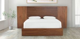 Cabecera King Size con Extensión Montreal Parota