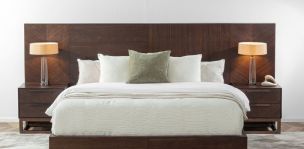 Cabecera King Size Noir Nogal