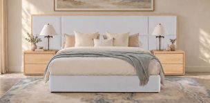 Recámara King Size con Extensión Tribeca con 2 Búros 4 Piezas