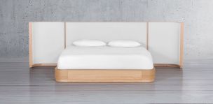 Cabecera King Size Astor Natural Tapizada