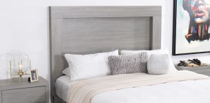Cabecera Queen Size Constanza Gris
