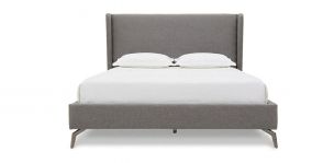 Cama Queen Size Riuk Gris