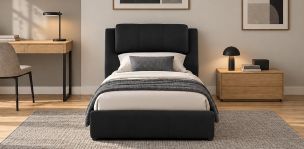 Cama Individual Joyce Negro