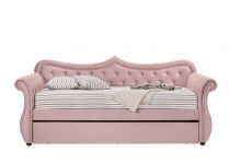 Daybed Individual Adkins Tela Rosa