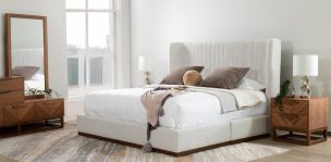 Cama King Size Svet Beige