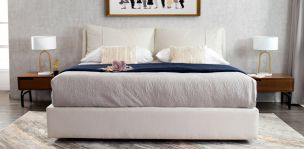 Cama King Size Milah Blanco