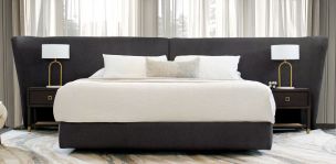 Cama King Size Aria Gris