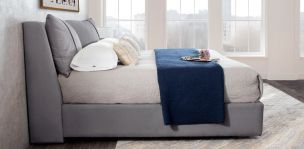 Cama Matrimonial Milah Gris