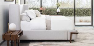 Cama Matrimonial Piah Gris