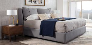 Cama Queen Size Milah Gris