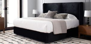 Cama Queen Size Manec Negro