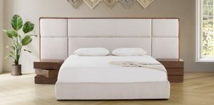 Cabecera King Size con Extensión y 2 Burós Madeira