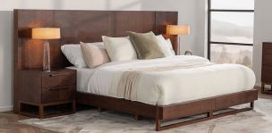 Cama King Size Noir Nogal