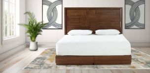 Cama King Size Parota Sigma