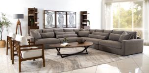 Sala Modular Alexander Café 5 Piezas