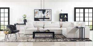 Sala Modular Alexander Blanca 4 Piezas