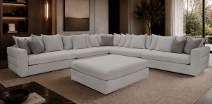 Sala Esquinera Blanc Blanco 5 Piezas