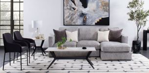 Sala en L Derecha Bogart Gris