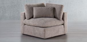 Sillón Esquinero Lugano Café