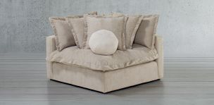 Sillón Esquinero Trivoli Café