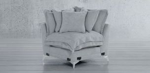 Sillón Esquinero Daria Gris