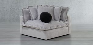 Sillón Esquinero Trivoli Gris