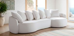 Sala en L Derecha Camila Blanco