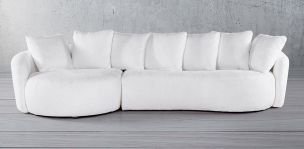 Sala en L Izquierda Camila Blanco