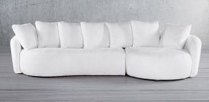 Sala en L Derecha Camila Blanco