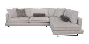 Sala en L Derecha Ontario Gris