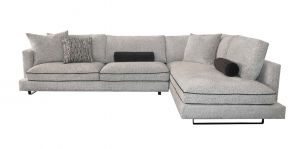 Sala en L Derecha Ontario Gris