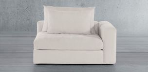Sillón Derecho Lemans Blanco