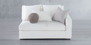 Sillón Brazo Derecho Tramontana Blanco