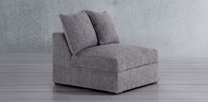 Sillón sin Brazos Bella Gris Oxford