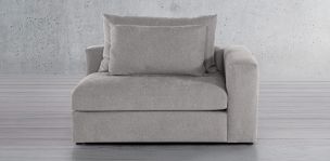 Sillón Derecho Lemans Gris