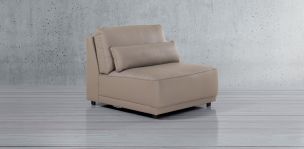 Sillón de Piel Forever Gris