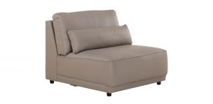 Sillón de Piel Forever Gris