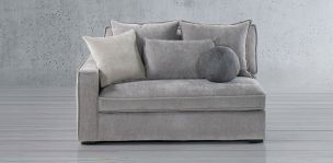 Sillón Izquierdo Tramontana Gris