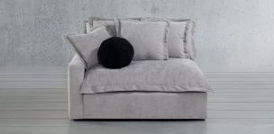 Sillón Izquierdo Trivoli Gris claro