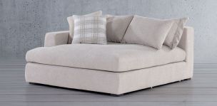 Chaise Brazo Izquierdo Bella Beige