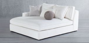 Chaise Long Izquierdo Tramontana Blanco