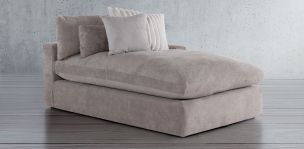 Chaise Long Derecho Lugano Café